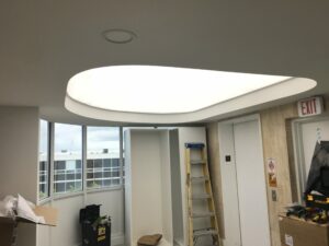 Translucent led ceiling structure stretchceilingmiami