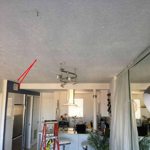 Ceiling design for modern homes, Ceiling repair